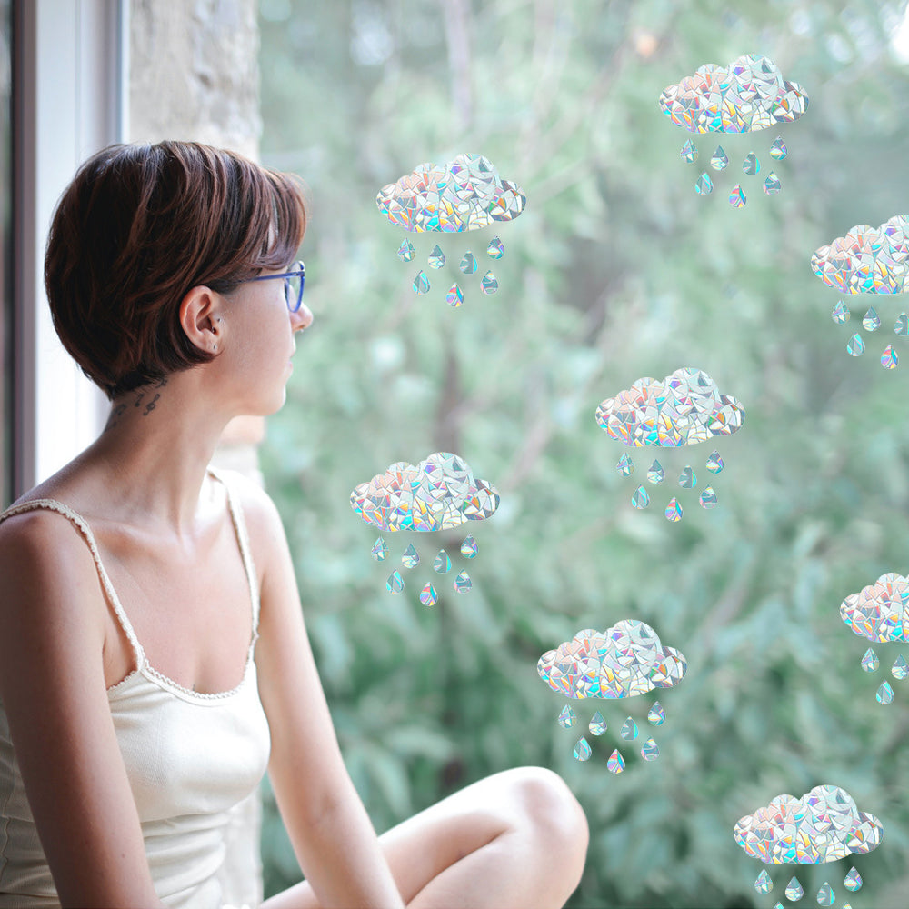 1Set Rainbow Prism Electrostatic Glass Sticker PVC Non-Adhesive Removable Window Colorful Film Sticker (No EN71) 1Set Rainbow Prism Electrostatic Glass Sticker PVC Non-Adhesive Removable Window Colorful Film Sticker (No EN71)